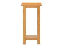 Mesa De Apoio|vidaxl Mesa de apoio 27x24x55 cm madeira de carvalho maciça Natural claro