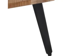 Outlet vidaxl Mesa de apoio 40x40x45 cm madeira de teca recuperada maciça Cinzento