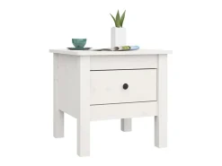 vidaxl Mesa de apoio 40x40x39 cm pinho maciço^ Mesa De Apoio