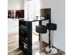 Móvel De Bar|Vicco Mesa de bar antracite 57x117x106 Cinza antracite
