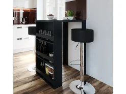 Móvel De Bar*Vicco Mesa de bar antracite 57x80x106 Cinza antracite