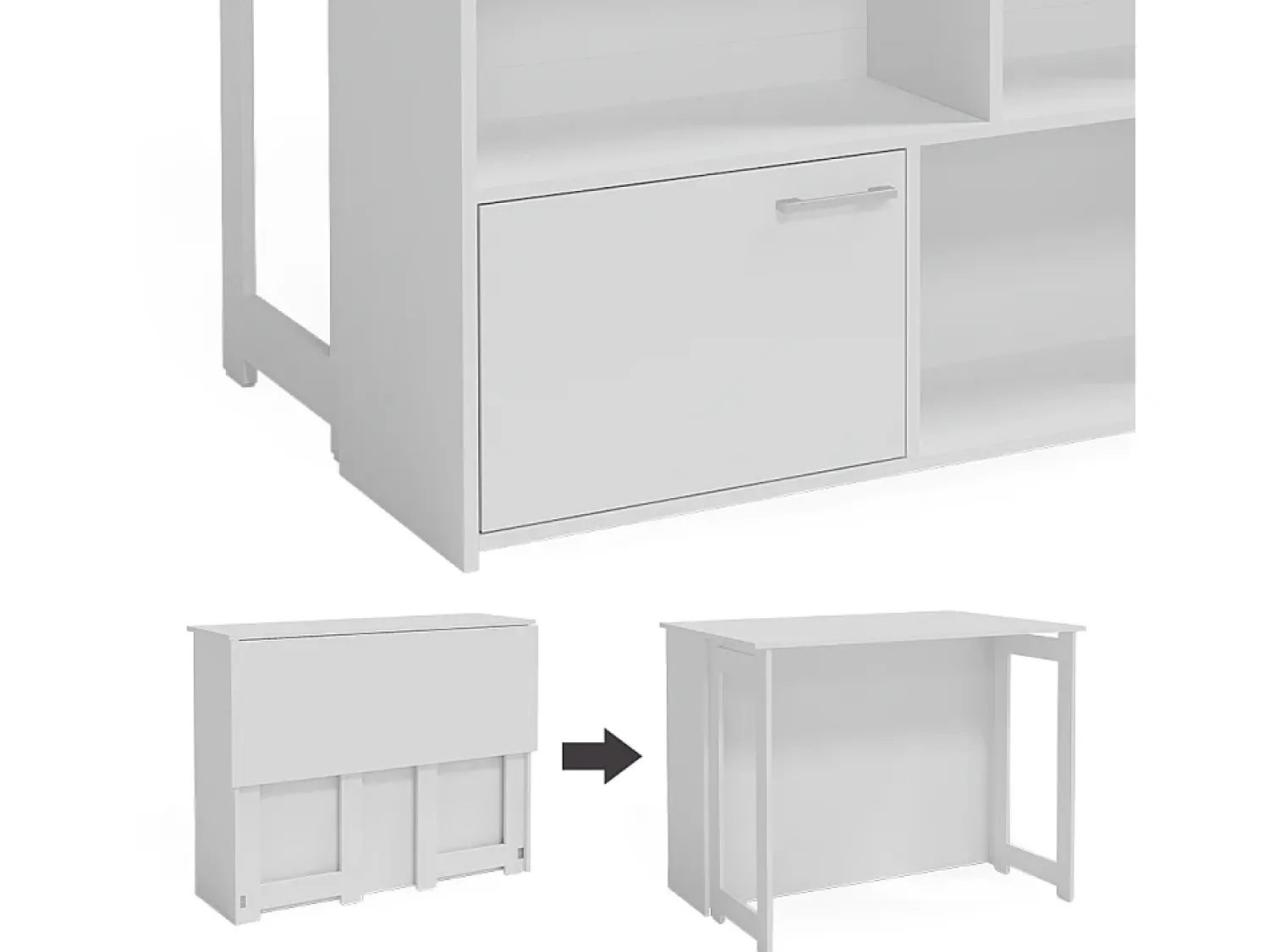 Vicco Mesa de bar 116x37x90.5 dominic^ Móvel De Bar