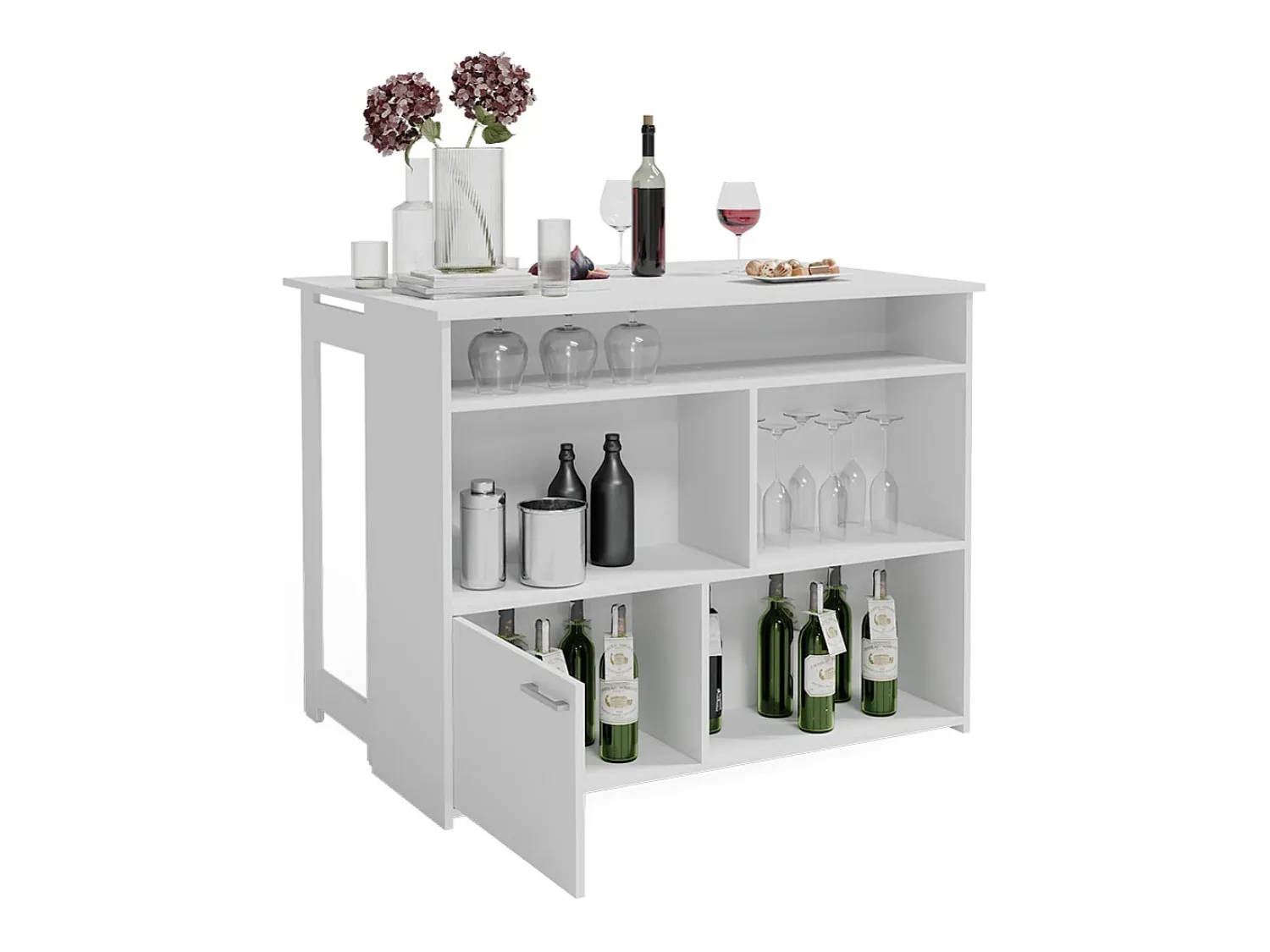 Vicco Mesa de bar 116x37x90.5 dominic^ Móvel De Bar
