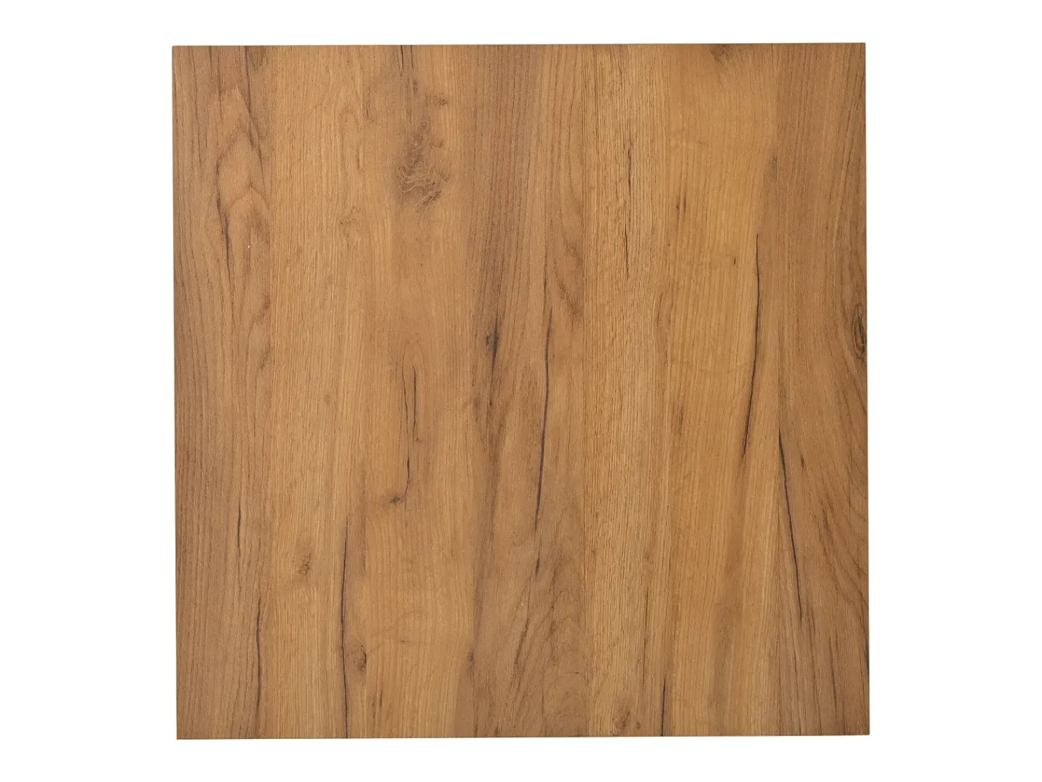 ModernLuxe Mesa de centro 70×70×31,5 cm - com 3 gavetas - tampo quadrado - painel de partículas - branco + natural^ Mesa De Centro