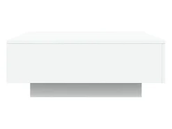Mesa de centro | Mesa de apoio | Mesa de café com luzes LED 80x80x31cm^ Mesa De Centro