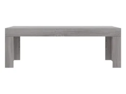 Mesa De Centro* Mesa de centro | Mesa de apoio 102x50x36cm derivados de madeira sonoma Cinzento