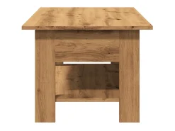 Mesa De Centro* Mesa de centro | Mesa de apoio | Mesa de café 102x55x42cm derivados de madeira carvalho artisiano Castanho