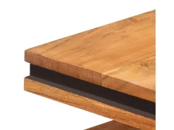 Mesa de centro | Mesa de apoio | Mesa de café 100x45x33 cm madeira de acácia maciça^ Mesa De Centro