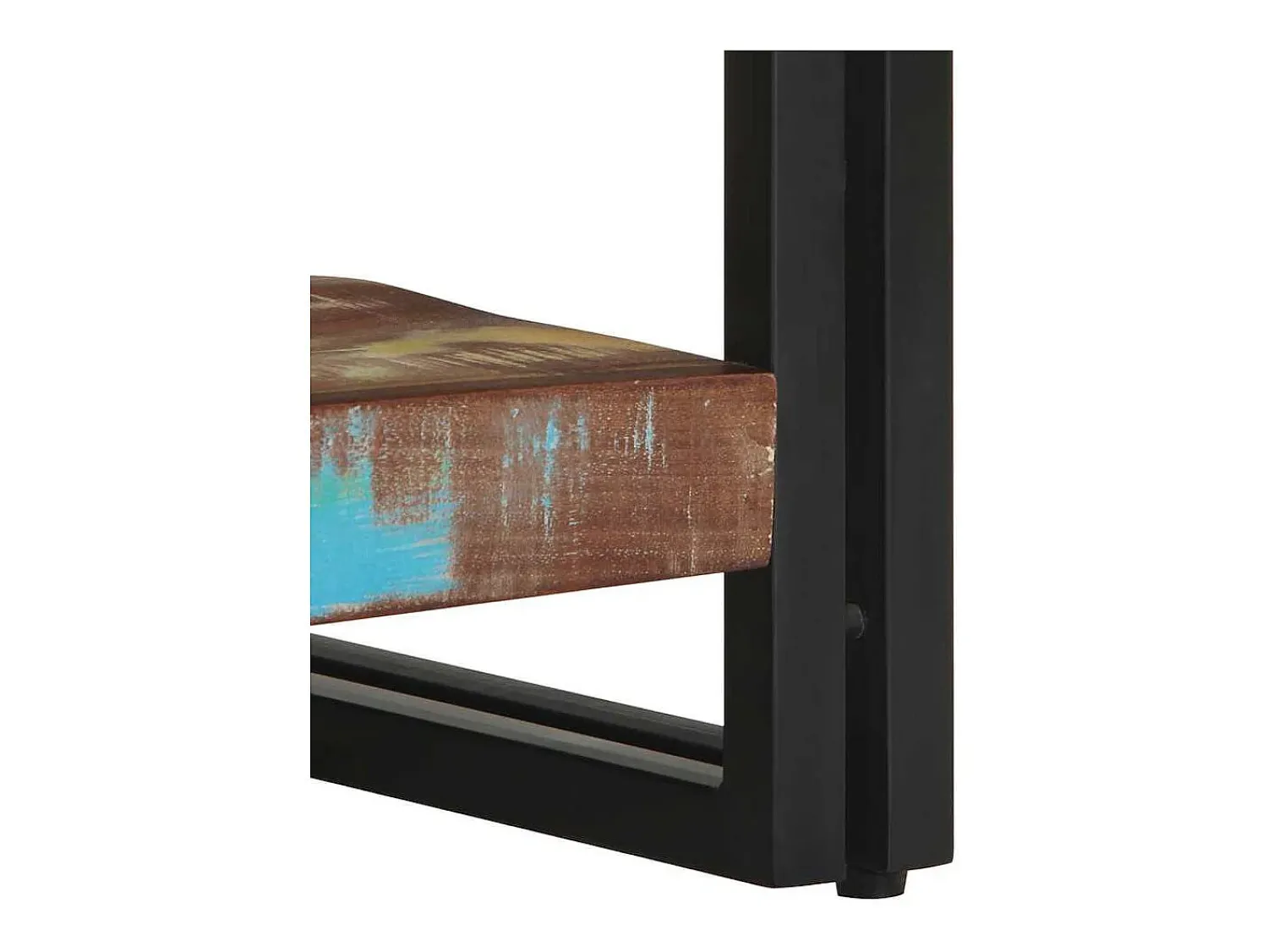 Mesa De Centro* Mesa de centro | Mesa de apoio 70x50x38 cm madeira maciça recuperada Multicor