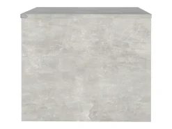 Mesa de centro | Mesa de apoio 80x50x40 cm derivados de madeira cimento^ Mesa De Centro