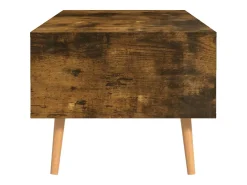 Online Mesa de centro | Mesa de apoio 100x49.5x43 cm derivados madeira carvalho fumado Castanho
