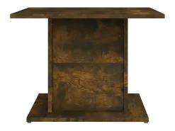 Mesa de centro | Mesa de apoio 55.5x55.5x40cm derivados madeira carvalho fumado^ Mesa De Centro
