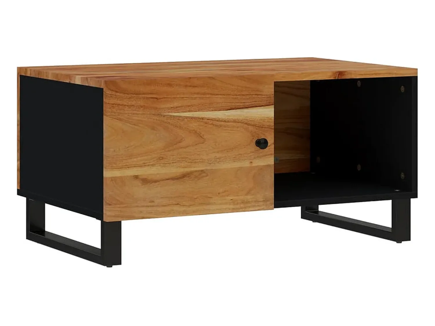 Sale Mesa de centro | Mesa de apoio | Mesa de café 80x50x40 madeira de acácia maciça/deriv. madeira Castanho