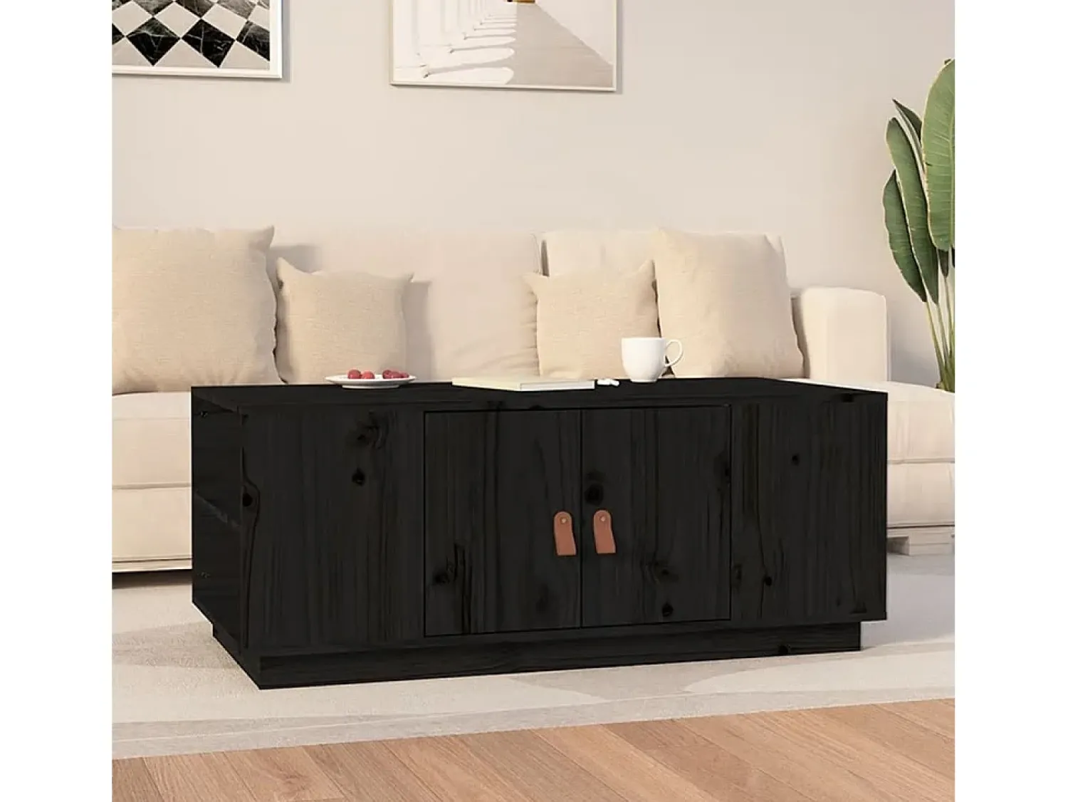 Mesa de centro | Mesa de apoio 100x50x41 cm pinho maciço^ Mesa De Centro