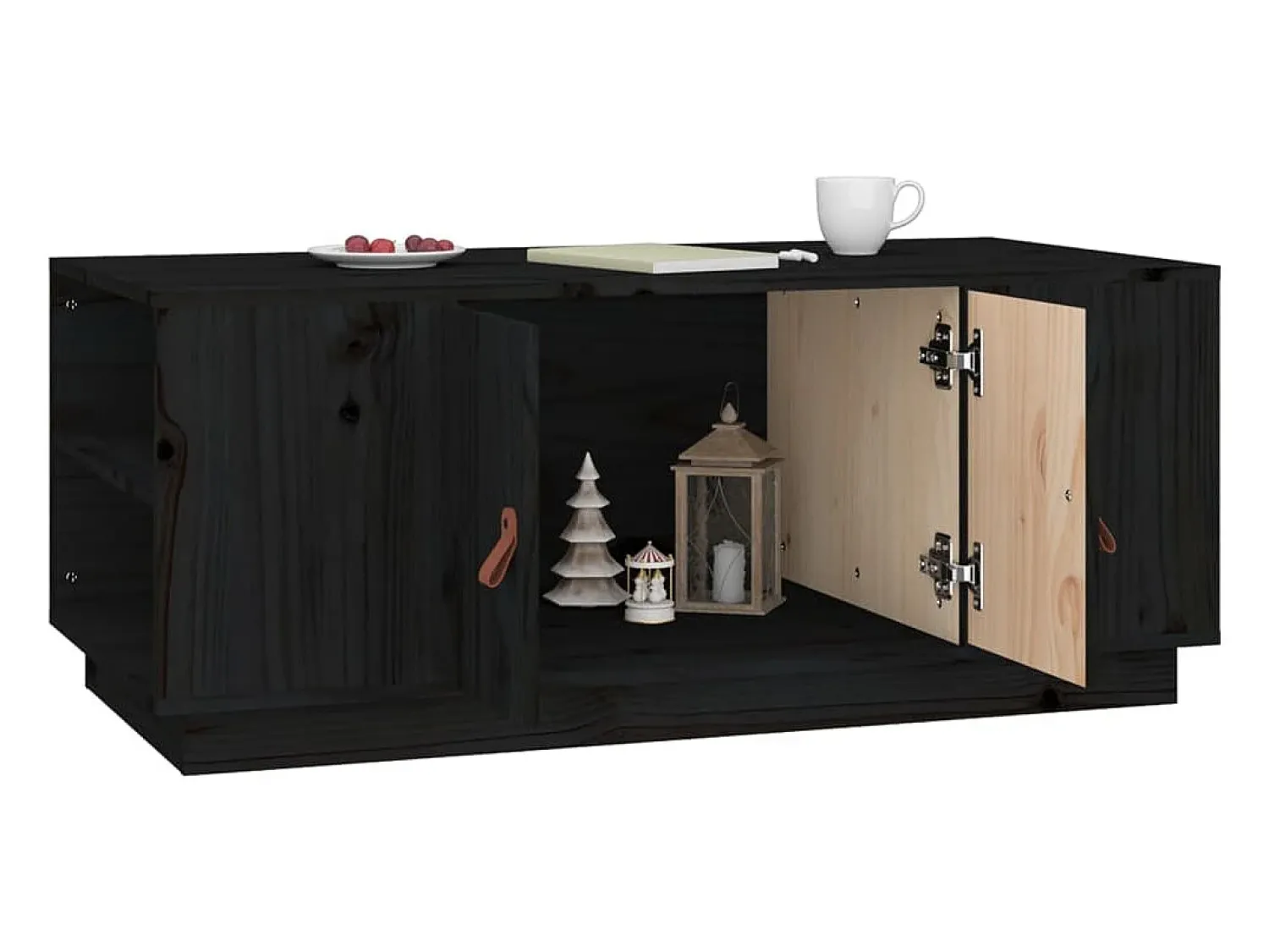 Mesa de centro | Mesa de apoio 100x50x41 cm pinho maciço^ Mesa De Centro