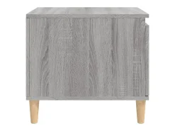 Clearance Mesa de centro | Mesa de apoio 100x50x45 cm derivados madeira sonoma Cinzento