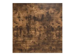 Sale Mesa de centro | Mesa de apoio com gavetas 100x100x40 cm carvalho fumado Castanho