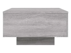 Mesa De Centro* Mesa de centro | Mesa de apoio 55x55x31 cm derivados de madeira sonoma Cinzento