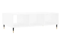Mesa de centro | Mesa de apoio 104x60x35 cm derivados de madeira^ Mesa De Centro