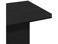 Mesa De Centro| Mesa de centro | Mesa de apoio Carvalho 55.5x55.5x40 cm Preto