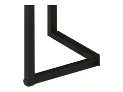 Sale Mesa de centro | Mesa de apoio | Mesa de café 55x55x45 cm madeira de acácia maciça e ferro Castanho