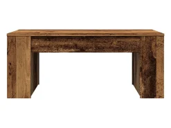 Online Mesa de centro | Mesa de apoio | Mesa de café 102x55x42 cm derivados de madeira madeira velha Castanho