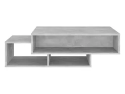 Mesa De Centro* Mesa de centro | Mesa de apoio 105x55x32 cm derivados madeira cimento Cinzento