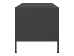 Mesa De Centro* Mesa de centro | Mesa de apoio 68x50x50.5 cm aço Preto