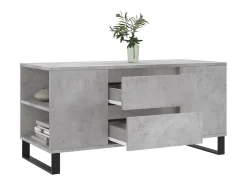 Mesa De Centro* Mesa de centro | Mesa de apoio derivados de madeira cinza cimento Cinzento