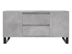 Mesa De Centro* Mesa de centro | Mesa de apoio derivados de madeira cinza cimento Cinzento