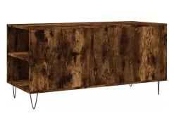Mesa De Centro| Mesa de centro | Mesa de apoio derivados de madeira carvalho fumado Castanho