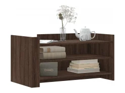 Mesa de centro | Mesa de apoio 100x50x50 cm deriv. madeira carvalho^ Mesa De Centro