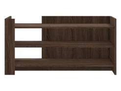 Mesa de centro | Mesa de apoio 100x50x50 cm deriv. madeira carvalho^ Mesa De Centro