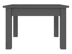Mesa De Centro| Mesa de centro | Mesa de apoio 45x45x30 cm madeira de pinho maciça Cinzento