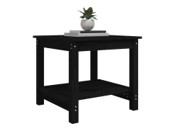 Mesa de centro | Mesa de apoio 50x50x45 cm madeira de pinho maciça^ Mesa De Centro