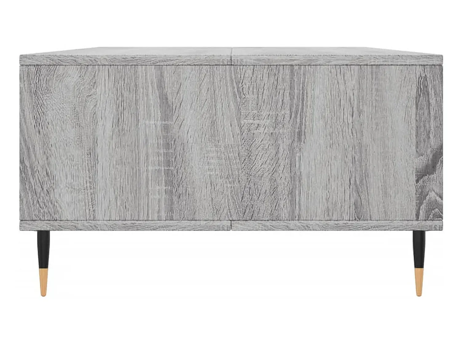 Mesa De Centro* Mesa de centro | Mesa de apoio 104x60x35 cm derivados madeira sonoma Cinzento