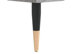 Mesa De Centro* Mesa de centro | Mesa de apoio 104x60x35 cm derivados madeira sonoma Cinzento