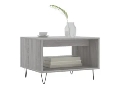 Mesa de centro | Mesa de apoio 60x50x40 cm derivados de madeira sonoma^ Mesa De Centro