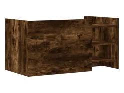 Sale Mesa de centro | Mesa de apoio 100x50x50cm derivados de madeira carvalho fumado Castanho