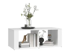 Mesa de centro | Mesa de apoio 100x50x36 cm derivados de madeira^ Mesa De Centro
