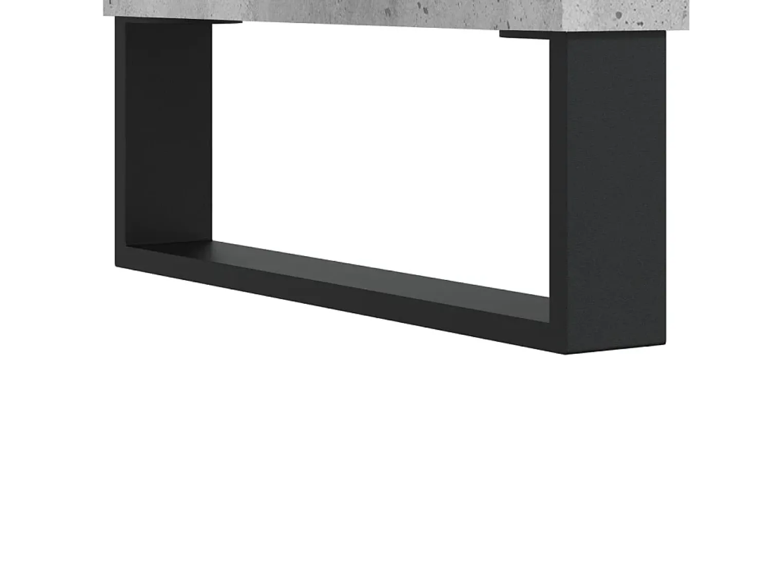Mesa De Centro* Mesa de centro | Mesa de apoio 80x80x36.5 cm derivados madeira cimento Cinzento