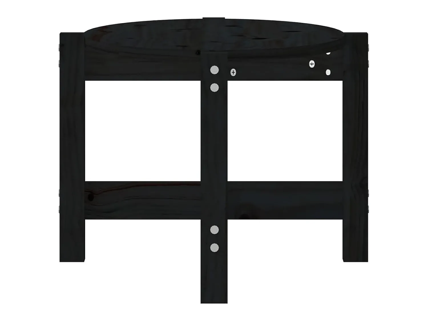 Mesa de centro | Mesa de apoio 87x48x35 cm madeira de pinho maciça^ Mesa De Centro