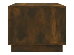 Mesa De Centro| Mesa de centro | Mesa de apoio 102.5x55x44 cm derivados madeira carvalho fumado Castanho