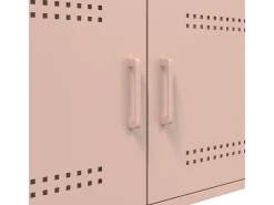 Mesa De Centro| Mesa de centro | Mesa de apoio 68x50x50.5 cm aço Rosa
