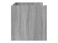 Mesa De Centro| Mesa de centro | Mesa de apoio 100x50x50cm derivados de madeira sonoma Cinzento