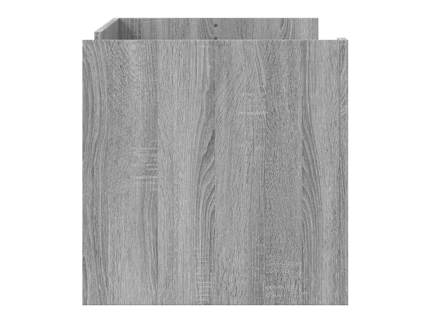 Mesa De Centro| Mesa de centro | Mesa de apoio 100x50x50cm derivados de madeira sonoma Cinzento