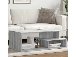 Mesa de centro | Mesa de apoio 102x55x35 cm derivados madeira sonoma^ Mesa De Centro