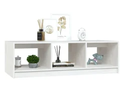 Mesa de centro | Mesa de apoio 110x50x34 cm madeira de pinho maciça^ Mesa De Centro