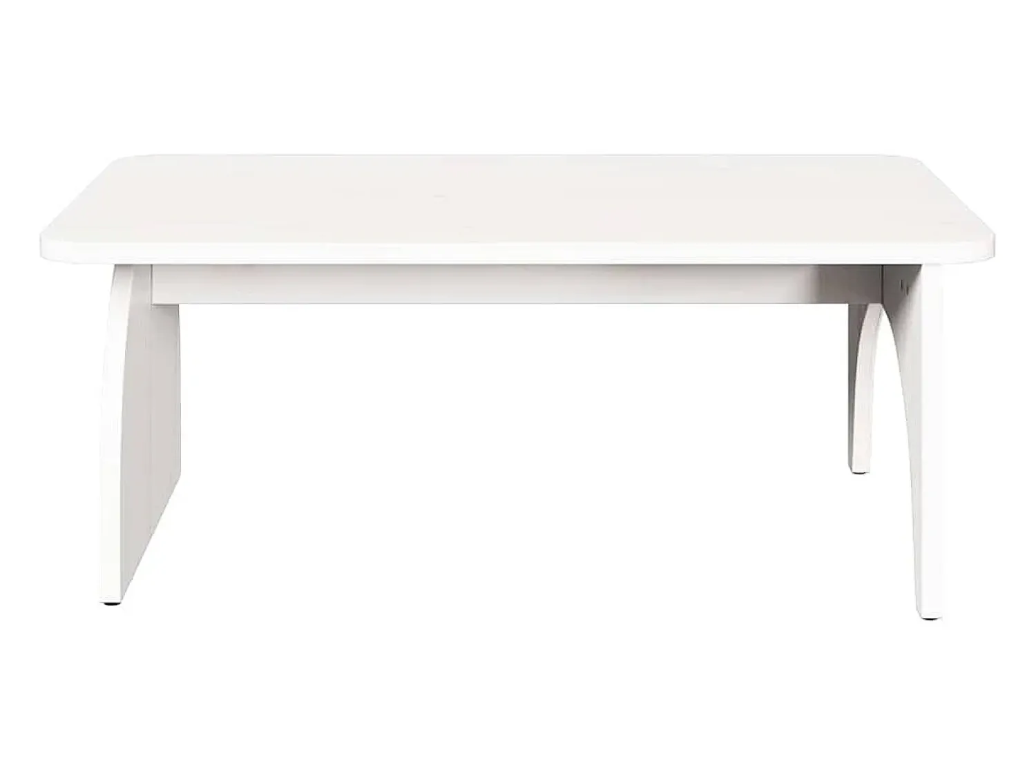 Mesa De Centro* Mesa de centro | Mesa de apoio 80x50x31 cm Madeira de pinho maciça Branco