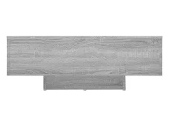 Mesa De Centro| Mesa de centro | Mesa de apoio 85x55x31 cm derivados de madeira sonoma Cinzento